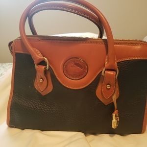 Vintage Dooney & Bourke all leather hand bag